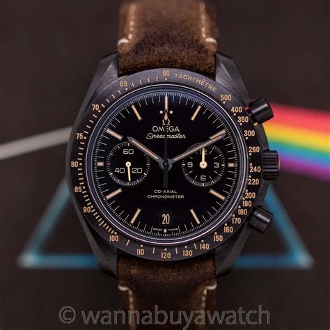 black side of the moon omega|dark side of the moon watch.